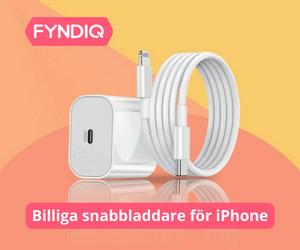 Deal fr&aring;n Fyndiq: Snabbladdare f&ouml;r iPhone