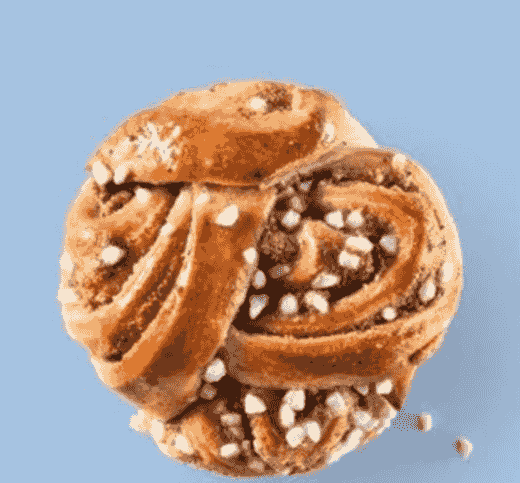 50 % rabatt på en kanelbulle via Pressbyråns app