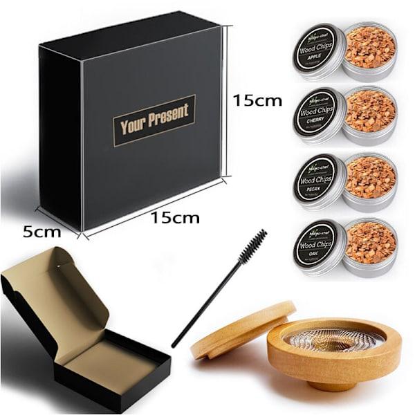 Cocktail Smoker Kit with Four Flavors
