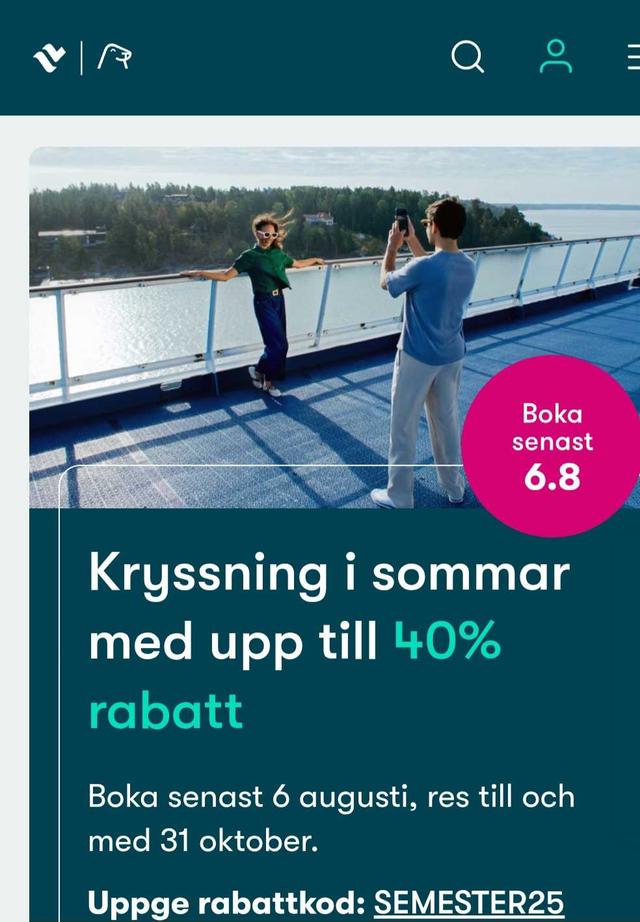 Boka Sommarkryssning 2025 - Upplev Havet