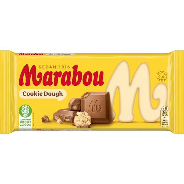 MARSMART Marabou Mjölkchoklad Cookie Dough 185g 5 st 80kr