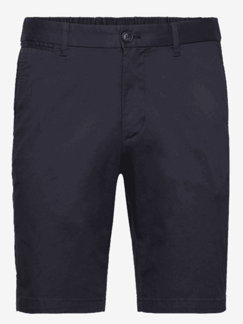 Slim-fit chino cotton bermuda shorts