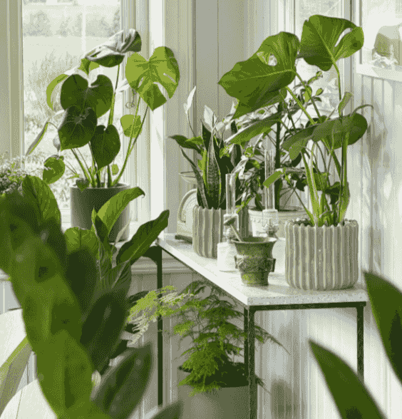50 % på alla gröna inomhusväxter hos Blomsterlandet