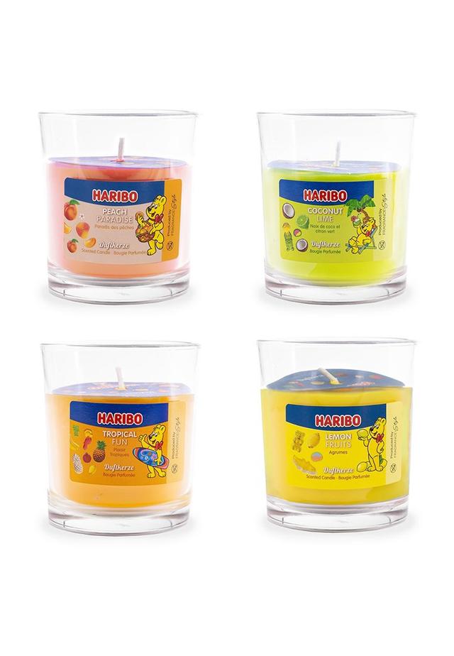 Haribo 4-pack flerfärgade doftljus hos Lounge by Zalando