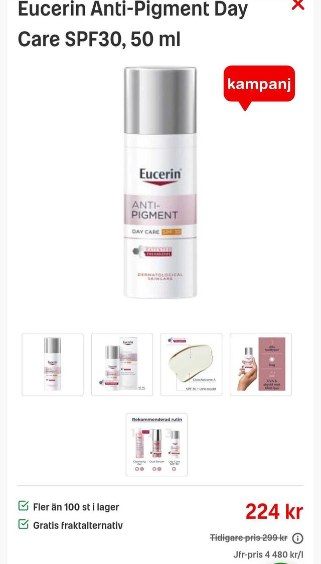 Eucerin Anti-Pigment Day Care SPF30