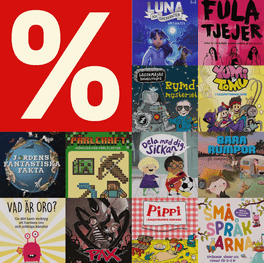 Nu får du 15% rabatt på böcker hos Adlibris