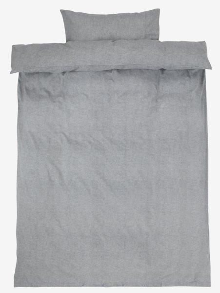 Påslakanset VITA Flanell Grå 150x210