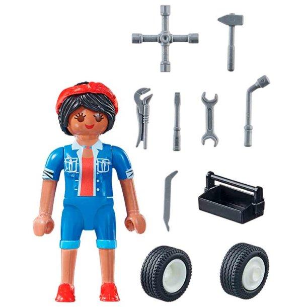 Playmobil 71164 Kvinnlig Mekaniker Lekset