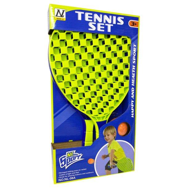 Beachtennis Set med Boll för Utomhuslek