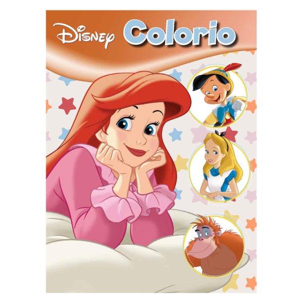 Disney Målarbok med Populära Karaktärer
