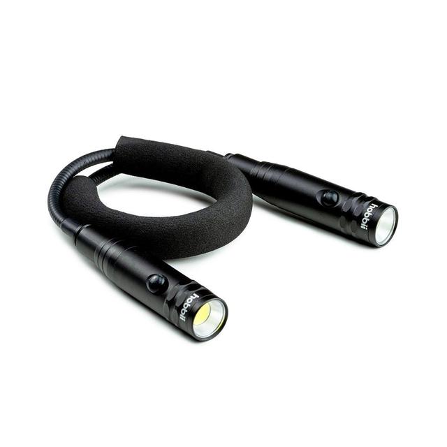 Nacklampa Deluxe i Svart