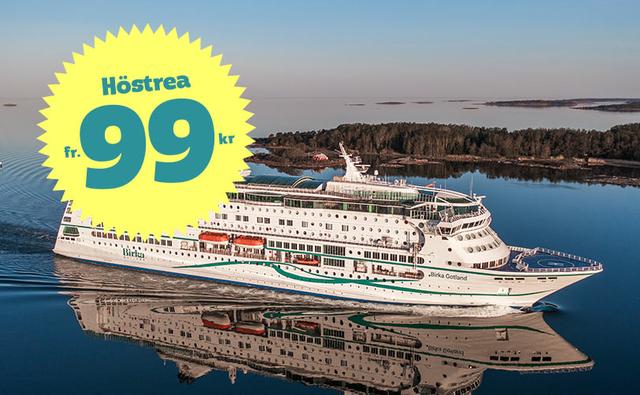 Dygnskryssning till Gotland med Birka för bara 99 kr