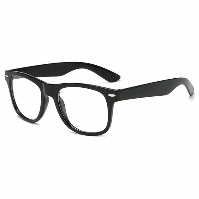 Svarta Wayfarer Läsglasögon Styrka