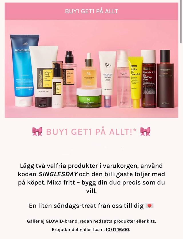 Buy 1 get 1