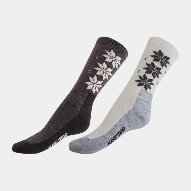 KT Wool Sock 2-Pack Damstrumpor