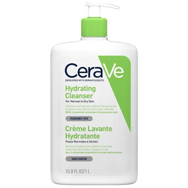 CeraVe Hydrating Cleanser 1000 ml.