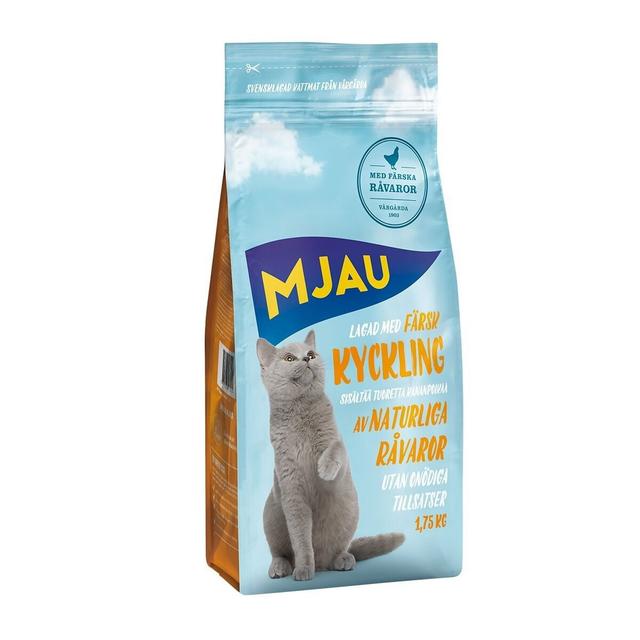 Mjau Kyckling Kattmat av Hög Kvalitet
