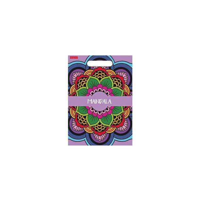 Målarbok Mandala 24 Sidor Fria Former
