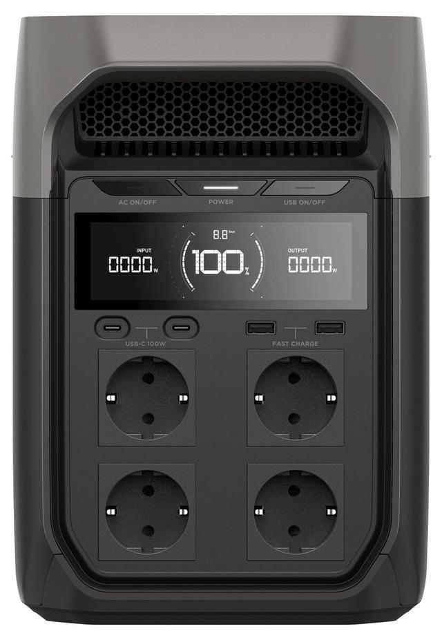 EcoFlow Delta 3 Portabel Powerstation 1024 Wh