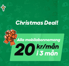 Alla mobilabonnemang hos Vimla kostar bara 20 kr/mån i 3 mån