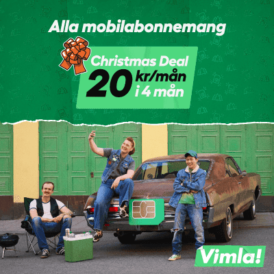 Vimla specialerbjudande 20 kr/mån i 4 månader