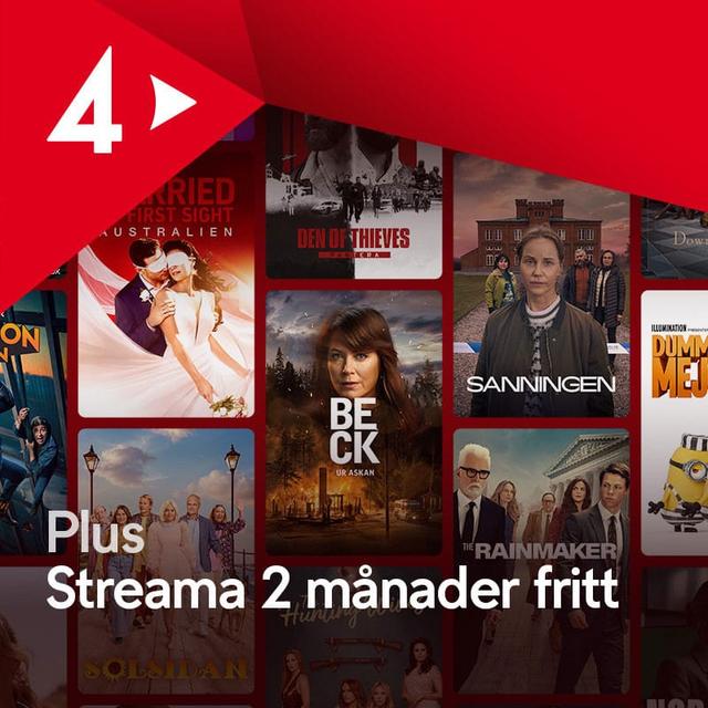 2 Månader Gratis TV4 Play Plus