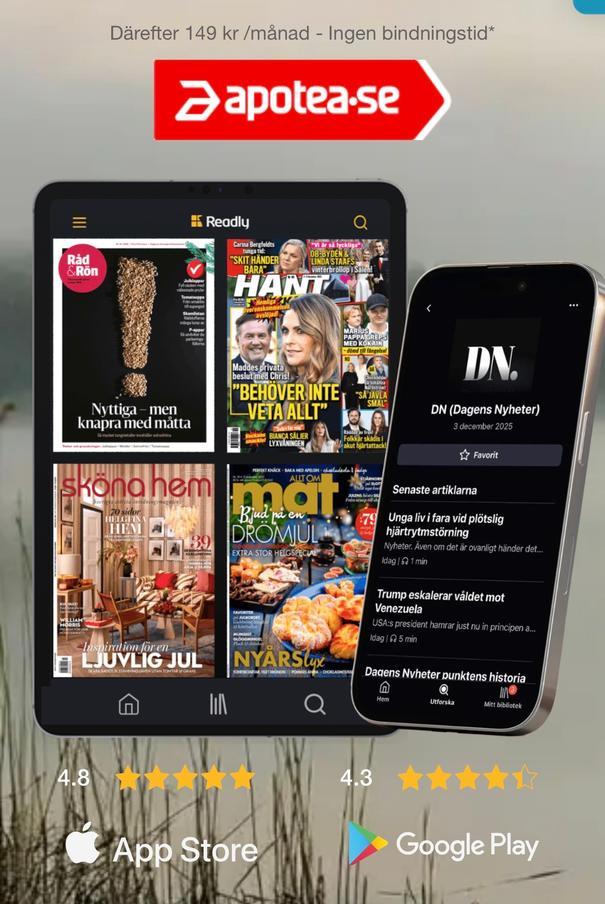 3 månader gratis Readly