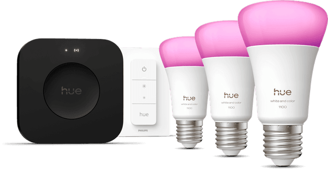 Philips Hue White Color E27 Starter Kit