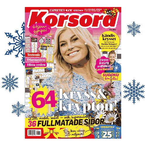 7 nr av tidningen Korsord.