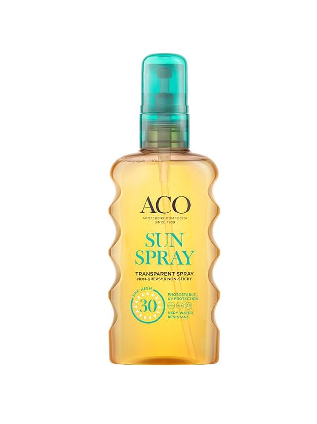 ACO Sun Transparent Spray SPF30 175 ml