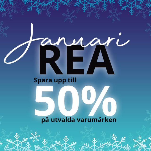 Januarirea med upp till 50 % på utvalda märken hos Beautycos