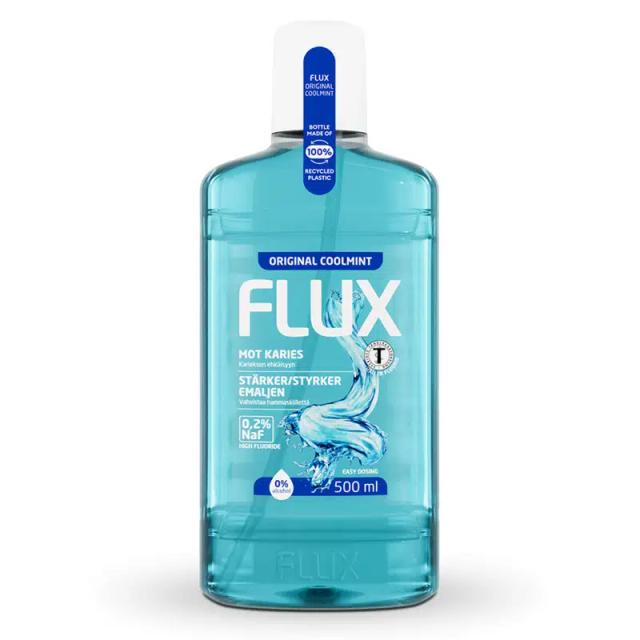 Flux Original Coolmint fluorskölj 500 ml