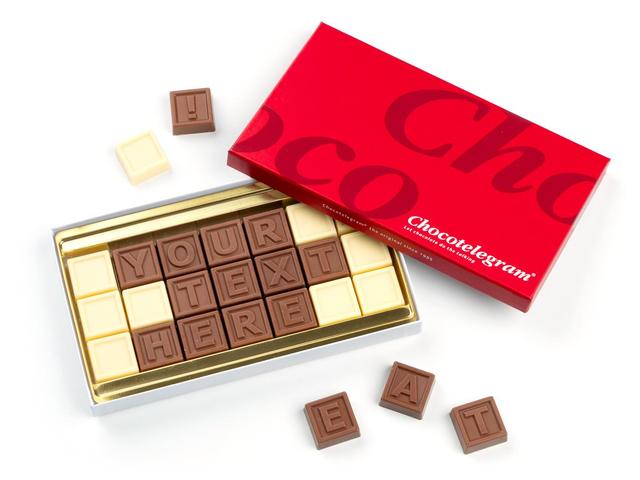 Personlig Choklad med Egen Text