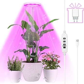 Växtlampa LED Fullspektrum för Inomhusväxter