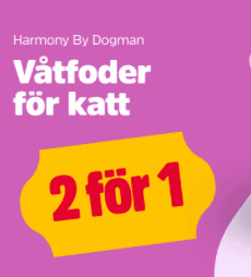 Våtfoder för katt från Harmony by Dogman: 2 för 1