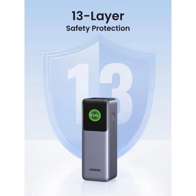 UGREEN PB722 Powerbank 25 000 mAh 200W Snabbladdning