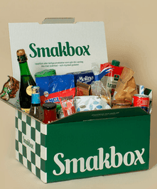 30 % rabatt på första boxen hos Smakbox