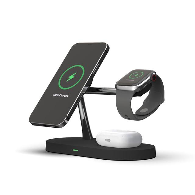 Moobio 4-i-1 Magnetisk Trådlös Laddare