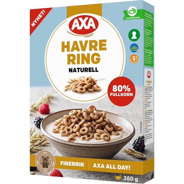 Axa Havreringar Naturell 2 x 350 g