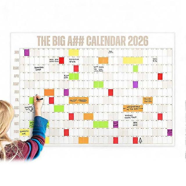 Den stora A##-kalendern 2026 väggplanerare