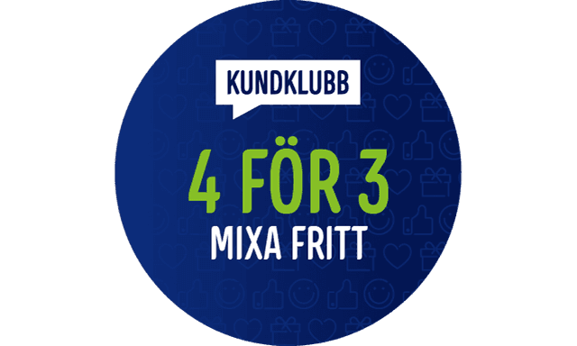 Elgiganten kundklubb – köp 4, betala för 3.