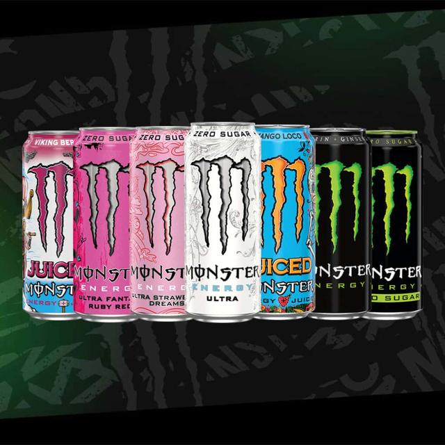 7 kr tillbaka på Monster 500 ml.