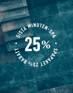 25 % rabatt på sista minuten spa hos Ästad Vingård