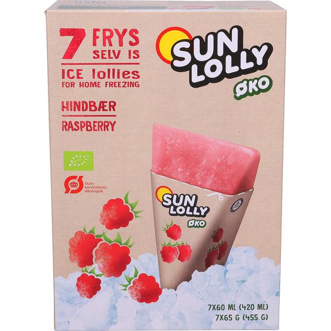 Isglass Hallon 2 x 7-pack från Sun Lolly