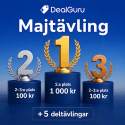 🔥 Vinn upp till 1000 kr – fem tävlingar hela maj 🔥