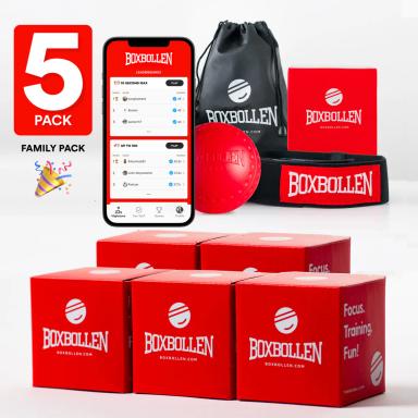 Boxbollen Familjepaket 5-Pack Erbjudande