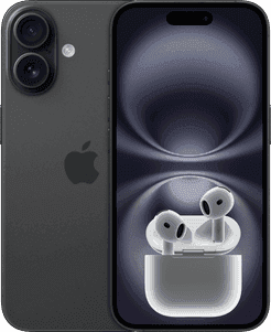 Apple iPhone 16 abonnemang AirPods på köpet