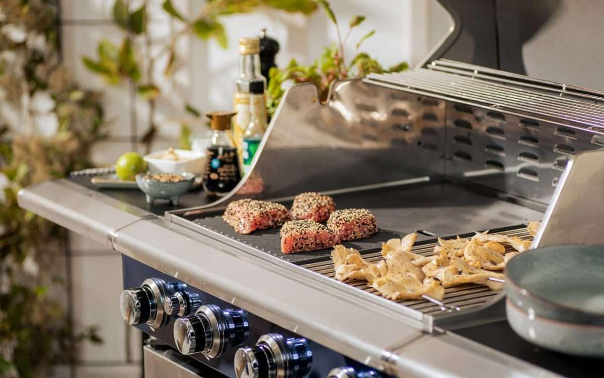 Grillpaket vid köp av utvalda gasolgrillar hos Bluegaz