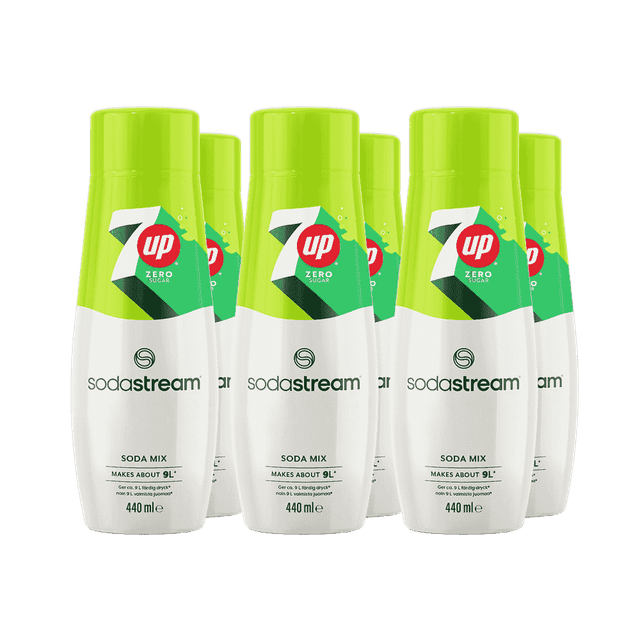 6-pack 7UP Zero Kolsyrekoncentrat