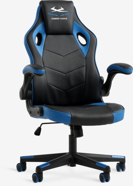 Ergonomisk Gamingstol VOJENS Svart/Blå